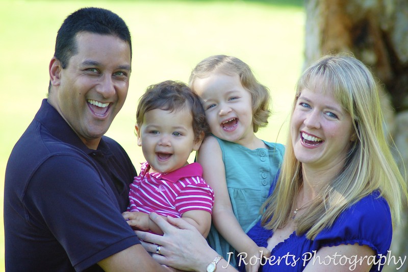 Family of 4 - family portraits sydney